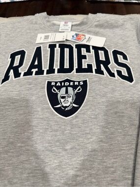 🔹New…NFL Raiders Crewneck Sweatshirt